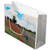 Poppy Field, Monet Groot Cadeauzakje (Voorkant Gekanteld)
