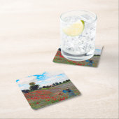 Poppy Field, Monet Kartonnen Onderzetters (Insitu)