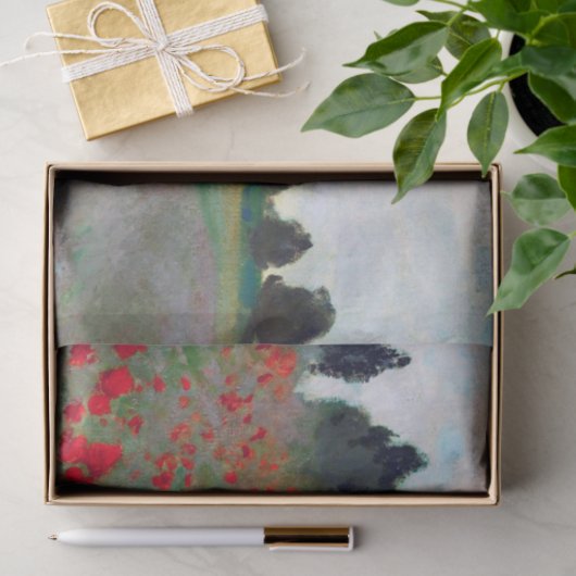 Poppy Field, Monet Tissuepapier (Geschenk)