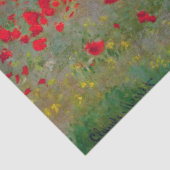 Poppy Field, Monet Tissuepapier (Detail)