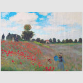 Poppy Field, Monet Tissuepapier (Voorkant)