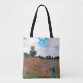 Poppy Field, Monet Tote Bag (Voorkant)
