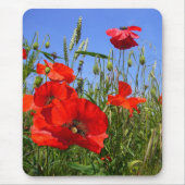 POPPY FIELD ~ Mousepad # 6 Muismat (Voorkant)