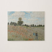Poppy Field nabij Argenteuil door Claude Monet Legpuzzel (Horizontaal)