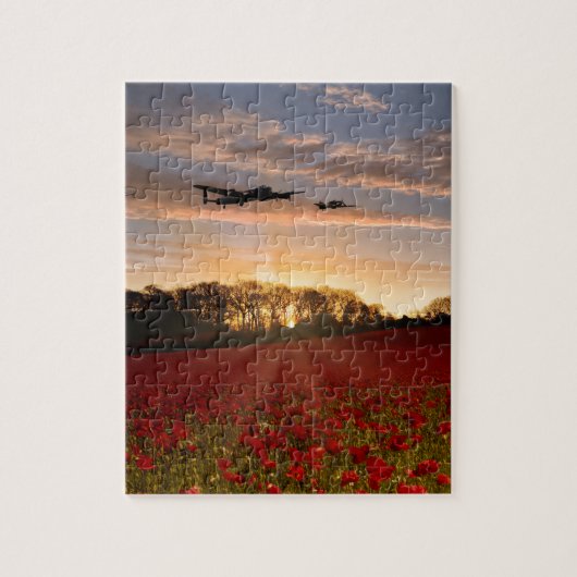 Poppy Field Pass Legpuzzel (Verticaal)