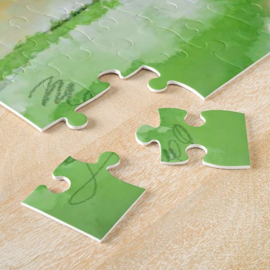 Poppy Field Puzzle Painting Legpuzzel (Zijkant)