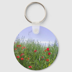 Poppy Field Sleutelhanger