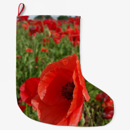 Poppy Field Stocking Grote Kerstsok