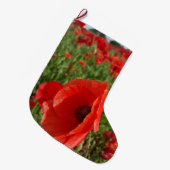 Poppy Field Stocking Grote Kerstsok (Voorkant (Hangend))