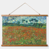 Poppy Field van Vincent Van Gogh Hangend Wandkleed (Voorkant)