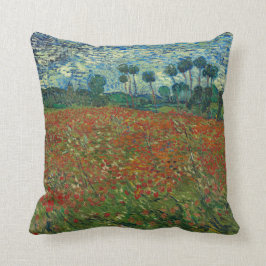 Poppy Field van Vincent Van Gogh Kussen