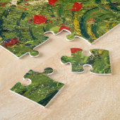 Poppy Field van Vincent Van Gogh Legpuzzel (Zijkant)