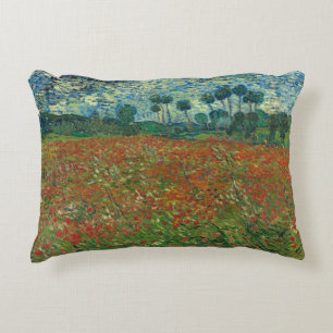 Poppy Field - Vincent van Gogh Accent Kussen