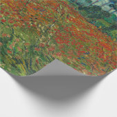 Poppy Field - Vincent van Gogh Cadeaupapier (Hoek)