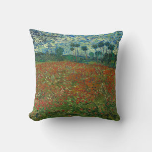 Poppy Field - Vincent van Gogh Kussen
