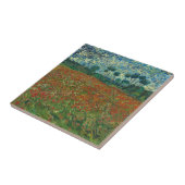Poppy Field - Vincent van Gogh Tegeltje (Zijkant)
