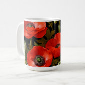 Poppy Fields Collectie - Drink Mok (Voorkant links)