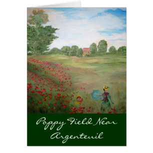 Poppy Fields dichtbij Argenteuil