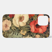 Poppy Fields: een bloemensymfonie Case-Mate iPhone Case (Achterkant (horizontaal))