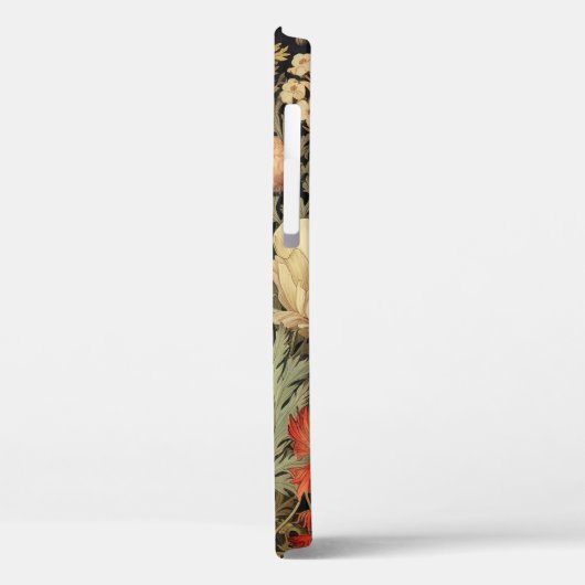 Poppy Fields: een bloemensymfonie Case-Mate iPhone Case (Achterkant / Links)