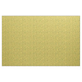 Poppy Fields Groene Poppy Buds op Gele Stof (Yard (91,4 cm))