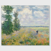 Poppy Fields nabij Argenteuil door Claude Monet Cadeaupapier (Vlak)