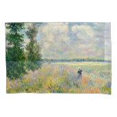 Poppy Fields nabij Argenteuil door Claude Monet Kussensloop (Voorkant)