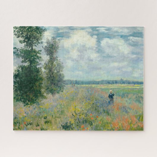 Poppy Fields nabij Argenteuil door Claude Monet Legpuzzel (Horizontaal)