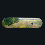 Poppy Fields nabij Argenteuil door Claude Monet Persoonlijk Skateboard<br><div class="desc">Poppy Fields near Argenteuil by Claude Monet,  1875,  oil on canvas</div>