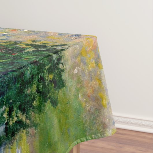 Poppy Fields nabij Argenteuil door Claude Monet Tafelkleed (Voorbeeld)