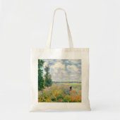Poppy Fields nabij Argenteuil door Claude Monet Tote Bag (Voorkant)