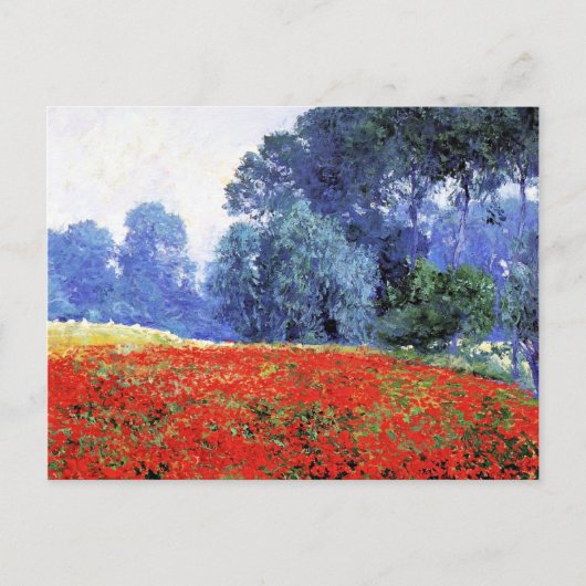Poppy Fields, prachtig schilderij van Guy Roos Briefkaart (Voorkant)