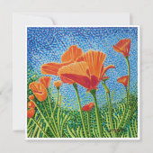Poppy Flat Notecard Notitiekaartje (Voorkant)