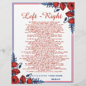 Poppy Floral Baby shower links - rechts (Voorkant)