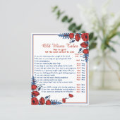 Poppy Floral Baby shower Old Wives Tale (Staand voorkant)