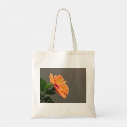 Poppy Flower Afbeelding Canvas tas (Achterkant)