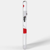 Poppy flower gift botanical pretty monogram Case-Mate iPhone case (Achterkant / Rechts)