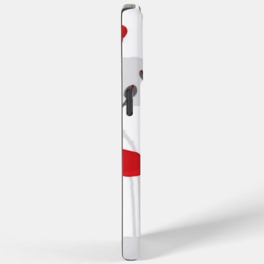 Poppy flower gift botanical pretty monogram Case-Mate iPhone case (Achterkant / Rechts)