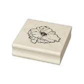 Poppy Flower voor al uw lente stempelprojecten Rubberstempel (Stempel)