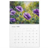 Poppy Flowers Art, Beautiful Meadows Natuur Kalender (Jan 2026)