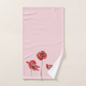 Poppy Flowers Bad Handdoek (Handdoek)
