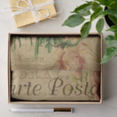 Poppy Flowers  Briefkaart ontkoppeling Tissuepapier (Geschenk)