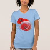 Poppy Flowers Close-up T-shirt (Voorkant)