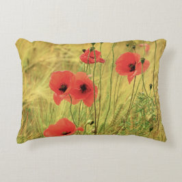 Poppy Flowers Decoratief Kussen