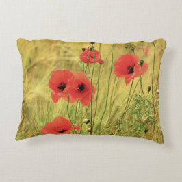 Poppy Flowers Decoratief Kussen