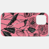 Poppy Flowers Kies Kleur - Roze Case-Mate iPhone Case (Achterkant (horizontaal))