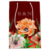 Poppy Flowers Medium Gift Bag Cadeauzakje (Voorkant)