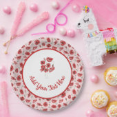 Poppy Flowers Papieren Bordje (Feest)