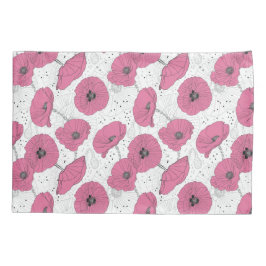 Poppy Flowers Patroon kussenslopen