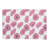 Poppy Flowers Patroon kussenslopen (Voorkant)